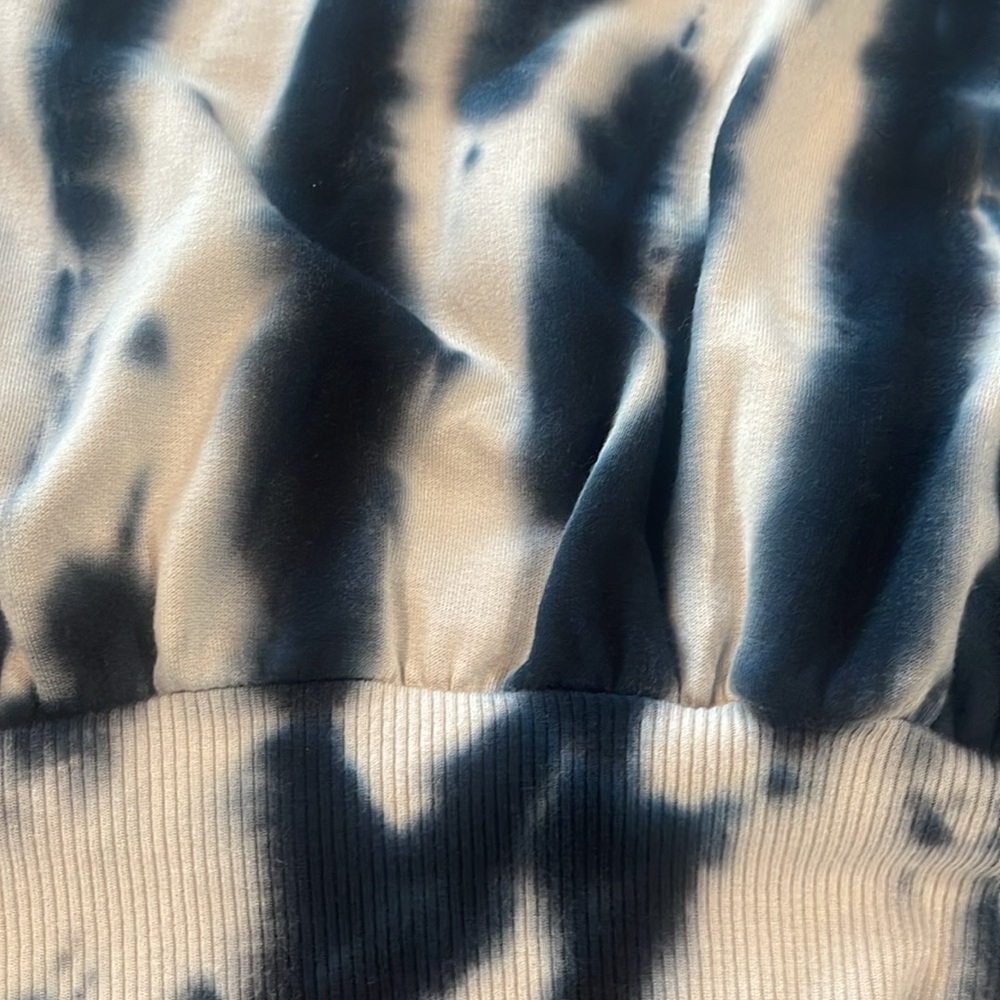 Young fabulous & Broke tie dye batwing pull over top sweater oversized size S - Picture 12 of 12